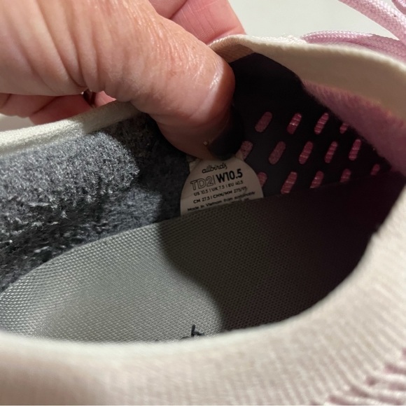 Allbirds Women’s Tree Dasher 2 Shoe Clarity Pink Size 10.5 Activewear - Picture 6 of 6